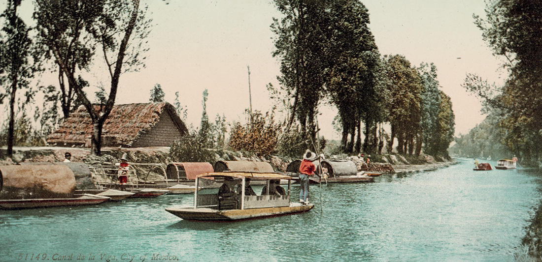 William Henry Jackson, *Canal de la Viga, Ciudad de México*, *ca*. 1884-1900. Library of Congress