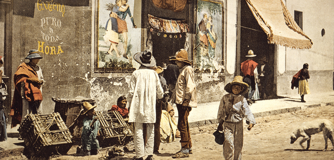 William Henry Jackson, *Una pulquería, Tacubaya, Ciudad de México, ca*. 1884-1900. Library of Congress