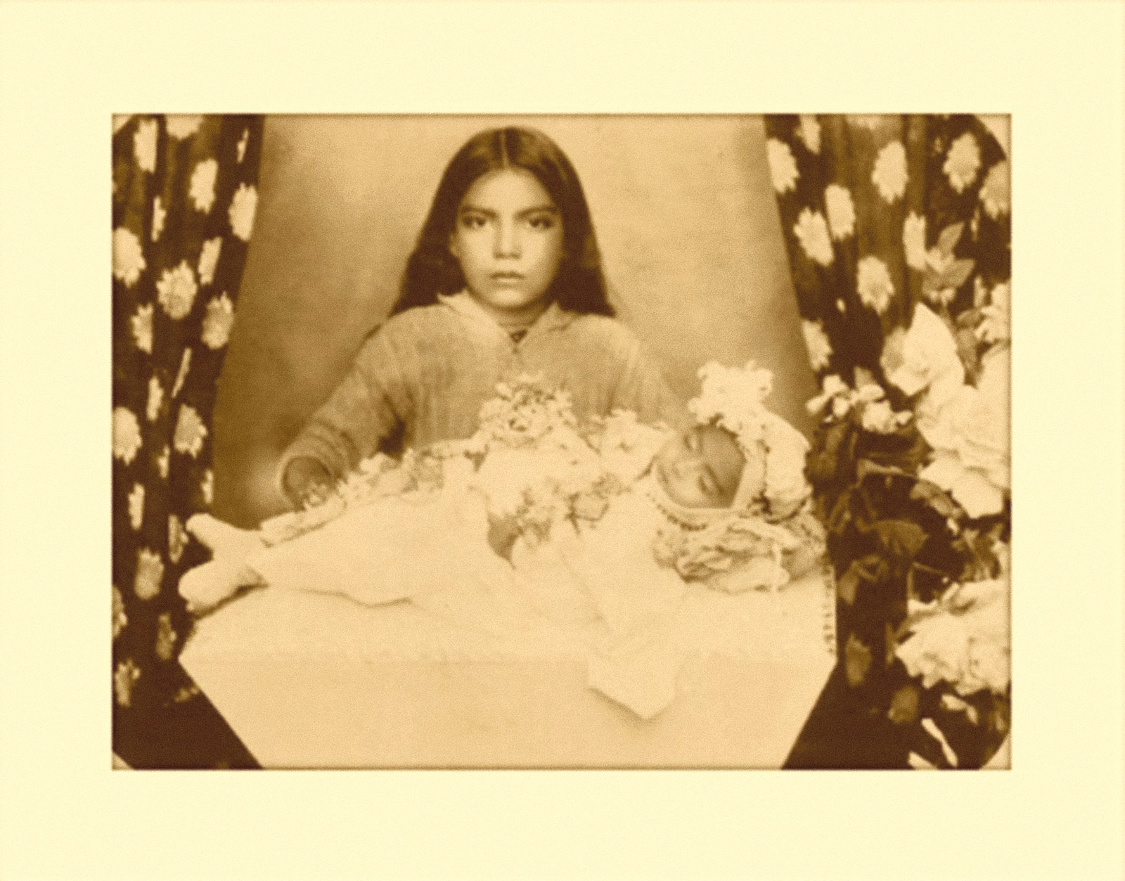 Juan de Dios Machain, *Retrato de angelito, ca*. 1905