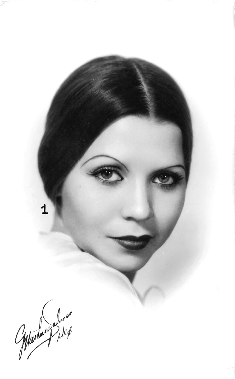 Retrato de Gloria Campobello por Gilberto Martínez Solares, 1932. Cortesía Museo del Estanquillo