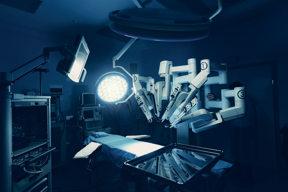Sistema quirúrgico da Vinci Xi, s/f. Shutterstock 