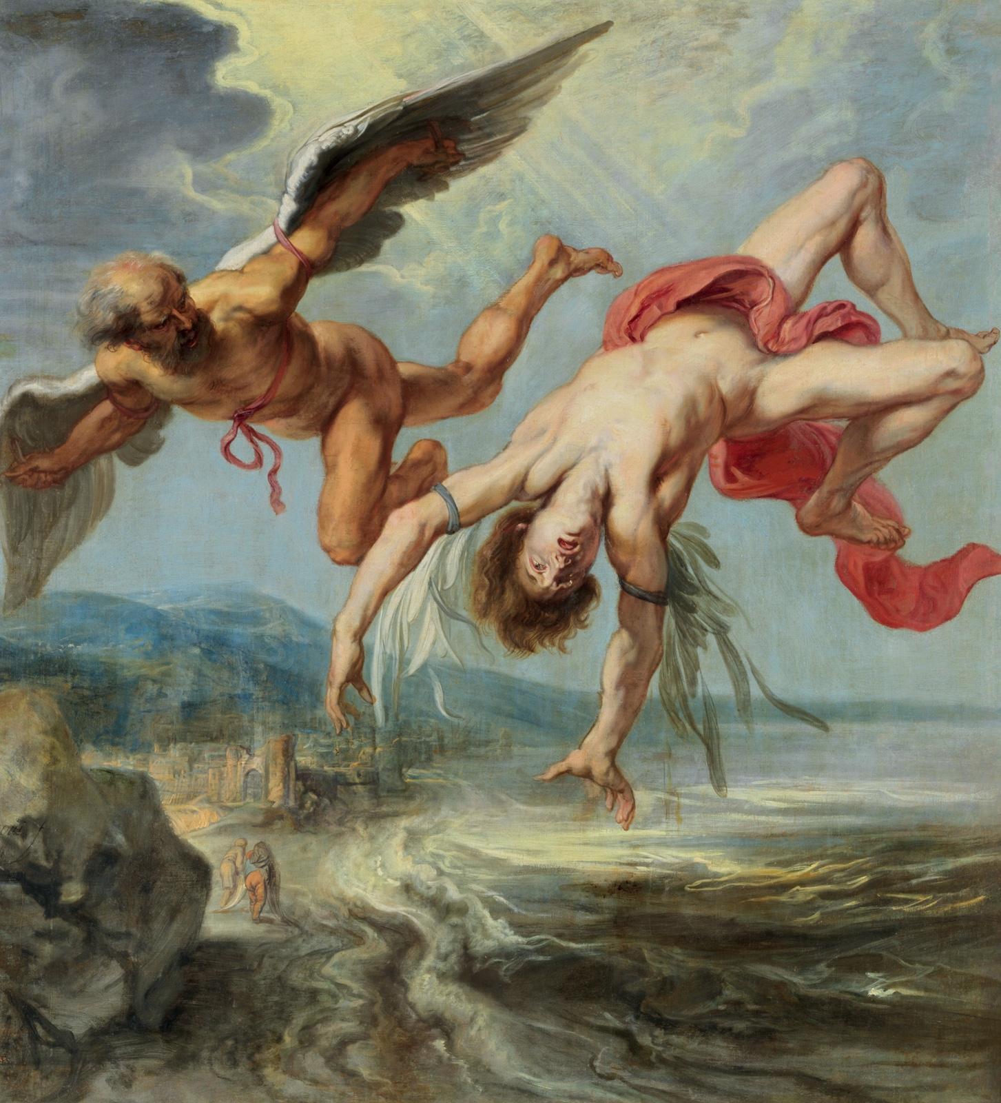 Jacob Peeter Gowy, *La caída de Ícaro*, 1636-1638. ©Museo del Prado