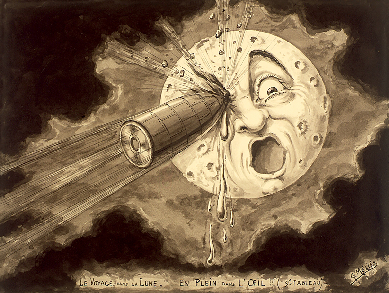 Georges Méliès, *Viaje a la luna*, 1902