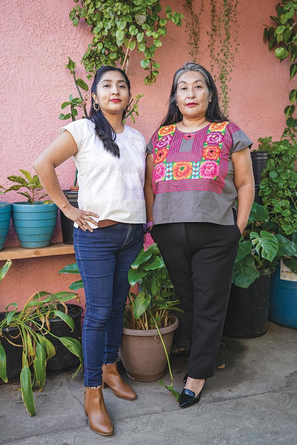 Janet Martínez y Odilia Romero, fundadoras de CIELO. Cortesía de la autora