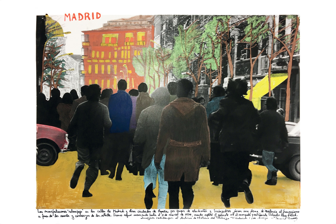 Resistencia al franquismo en las calles de Madrid