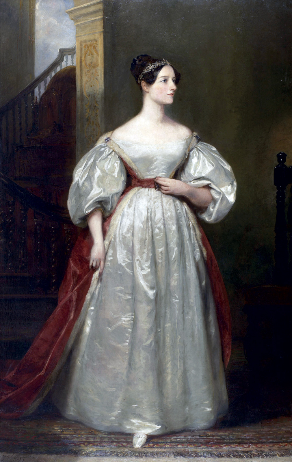 Margaret Sarah Carpenter, *Retrato de Ada Lovelace,* 1836 