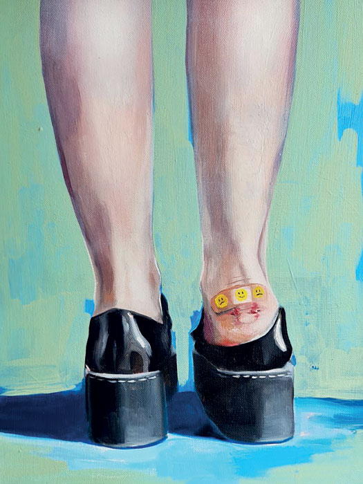 ©Mónica Loya, *Love hate shoes*, 2021. Cortesía de la artista