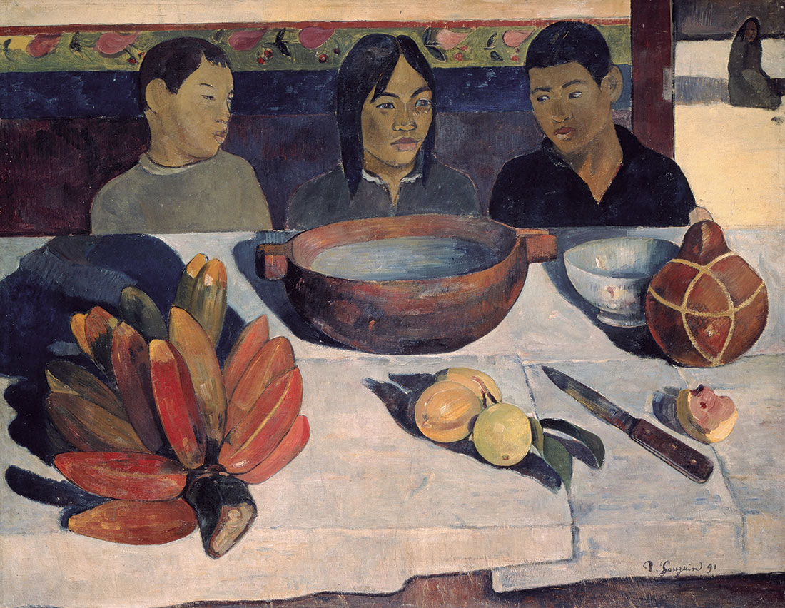 Paul Gauguin, _La comida (Bananas)_, 1891