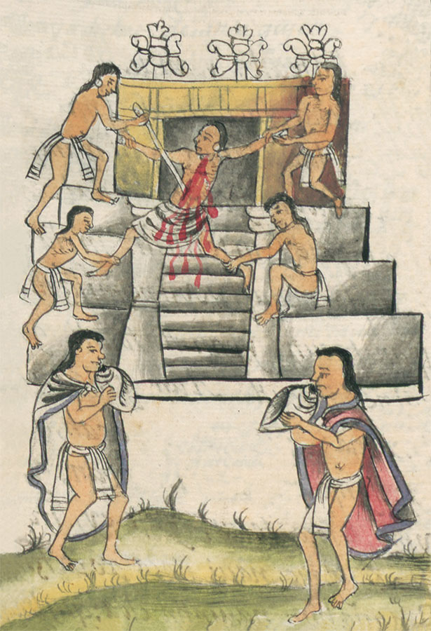 Tomado de Bernardino de Sahagún, _Historia general de las cosas de Nueva España: Códice Florentino_, 1577