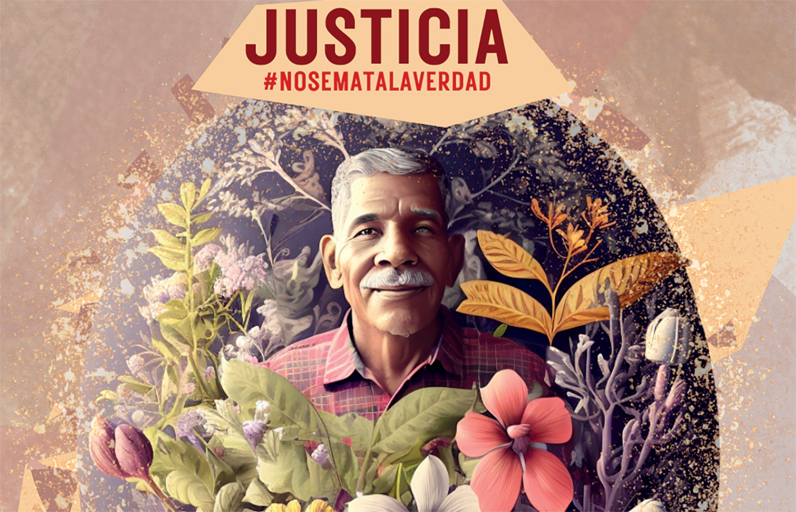 Cartel en demanda de justicia por el asesinato de Eustacio Alcalá, Organización Nacional Anticorrupción