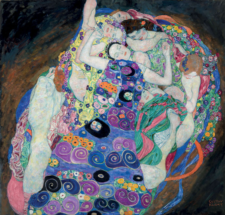 Gustav Klimt, *La doncella*, 1913