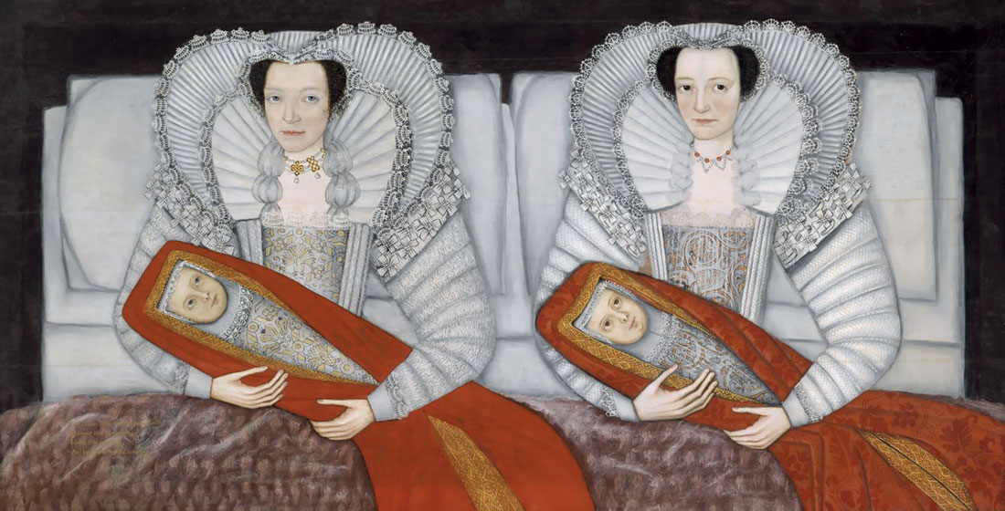 *The Cholmondeley Ladies*, *ca*. 1600-1610. Tate Collection