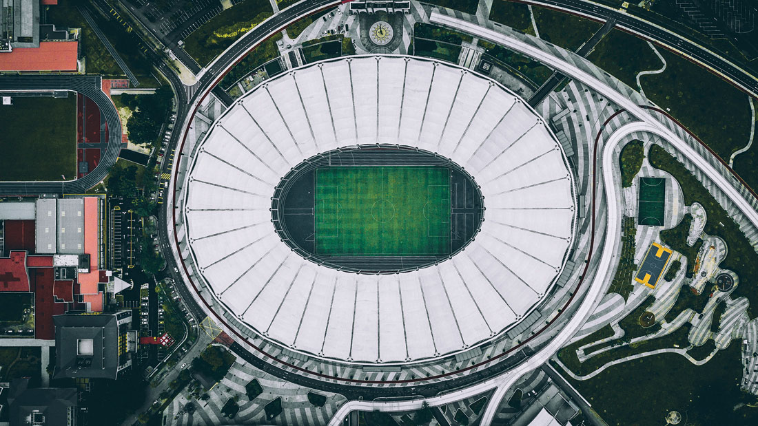 Estadio Nacional Bukit Jalil, Kuala Lumpur, 2017. Fotografía de Izuddin Helmi Adnan. *Unsplash* 