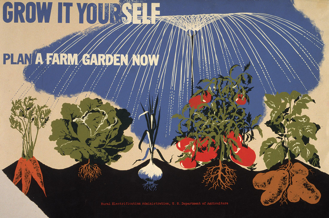 Herbert Bayer, _Grow it yourself. Plan a farm garden now_, 1941