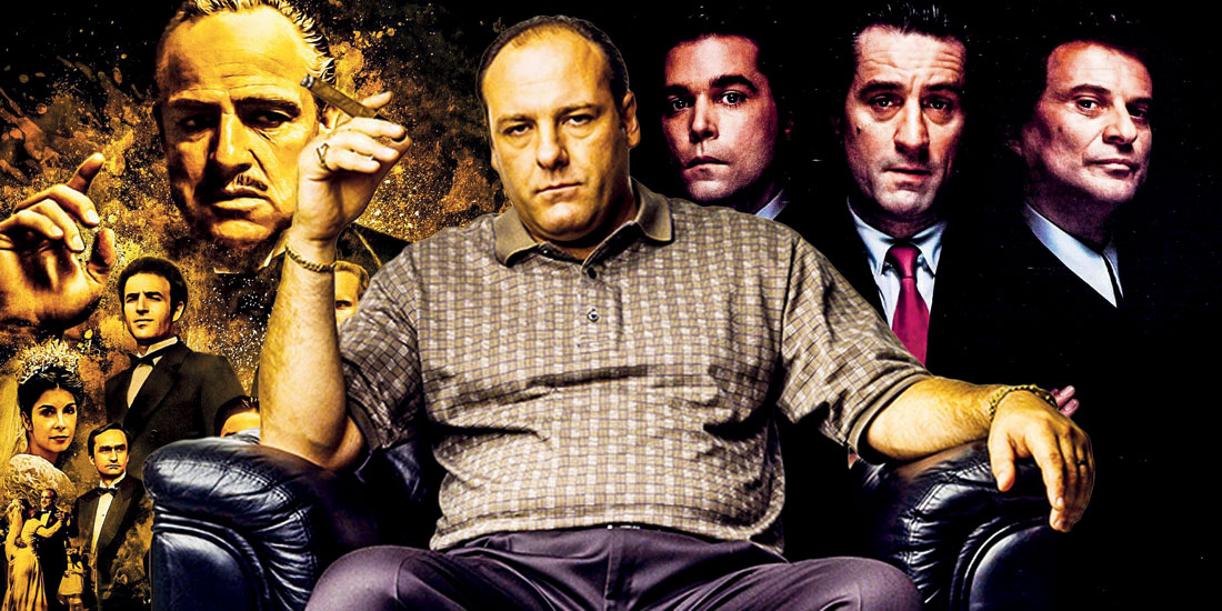 Cartel de la serie *The Sopranos*, de David Chase, 1999-2007