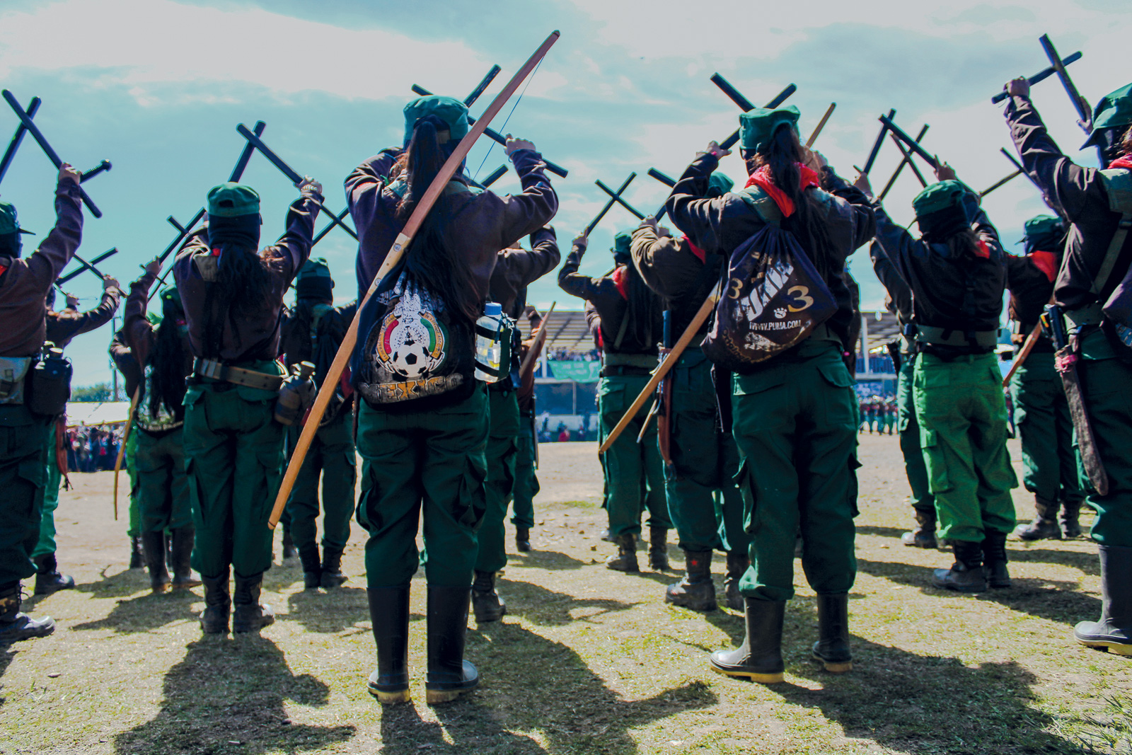Segundo Encuentro Internacional de Mujeres que Luchan. Caracol Morelia, Chiapas, diciembre de 2019. Fotografía de © Carolina E. Díaz Íñigo