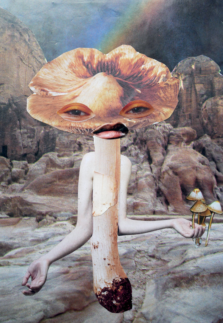 ©Seana Gavin, *Untitled, Mushroom Lady*, de la serie *Mushrooms*, 2021. Cortesía de la artista