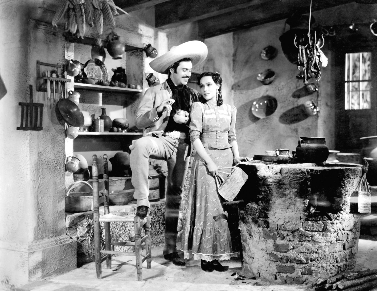 Fotograma de la película *Flor silvestre*, de Emilio Fernández, 1943