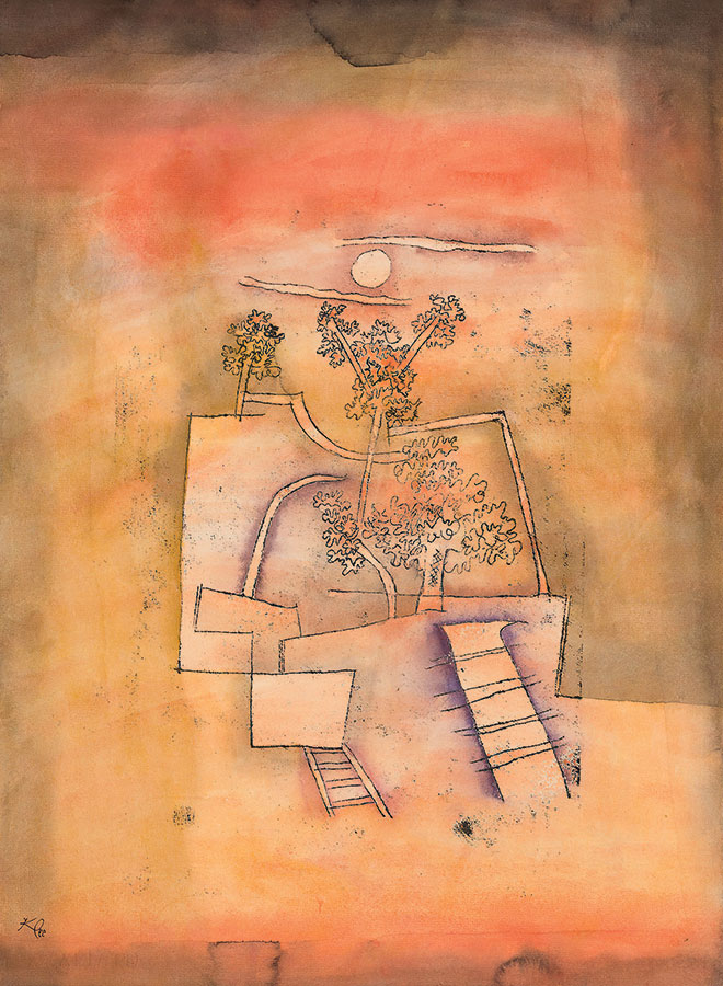 Paul Klee, _Cultura del árbol_, 1924