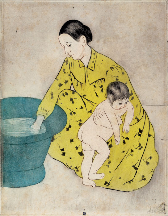 Mary Cassatt, El baño, 1890-1891