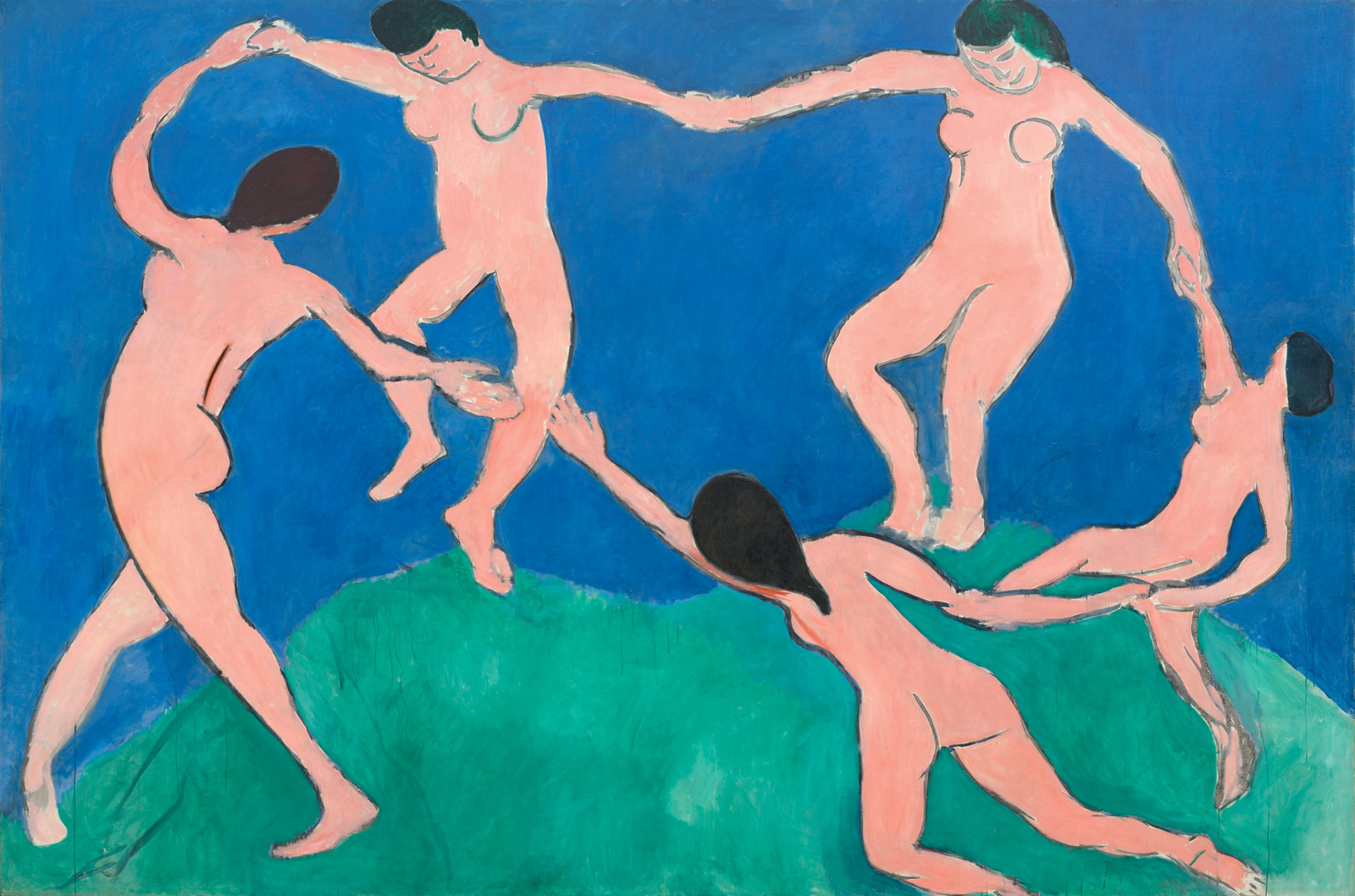   Henri Matisse, *La danza*, 1909. Museum of Modern Art 