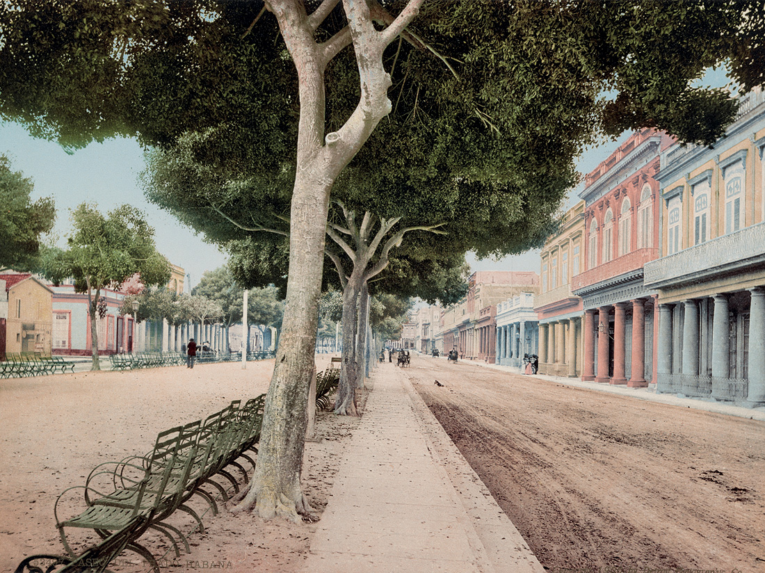 William Henry Jackson, *Paseo del Prado, La Habana, ca*. 1900. Library of Congress