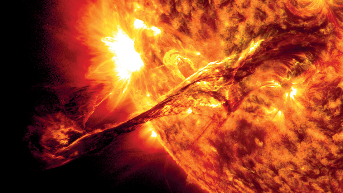 Erupción solar, 2017. NASA. Marshall Space Flight Center/Flickr