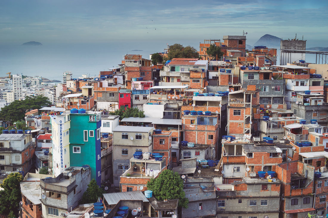 Favela Cantagalo, Río de Janeiro, Brasil. Fotografía de Stanislav Sedov