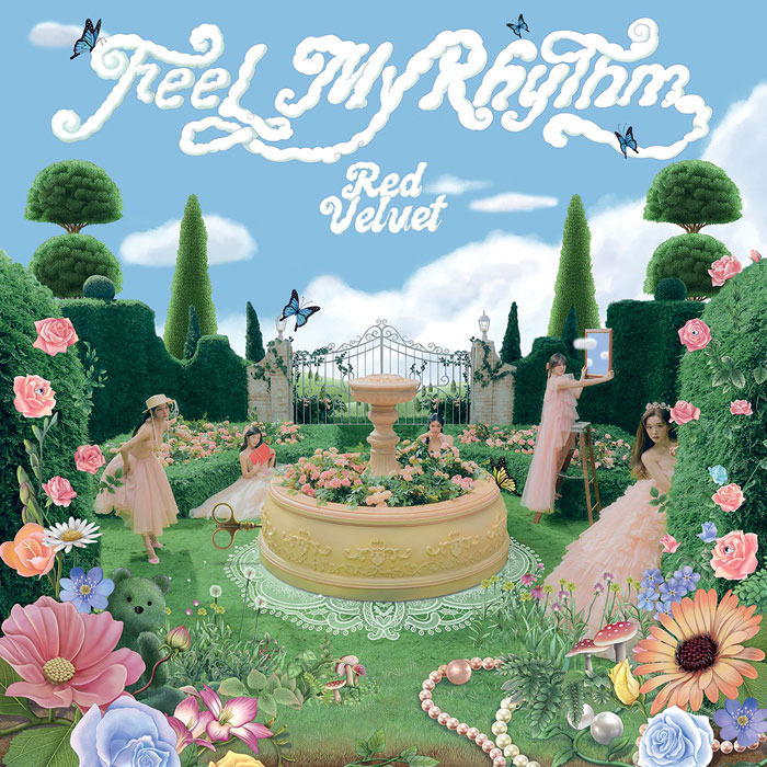 Portada de *Feel My Rhythm*, de Red Velvet, 2022