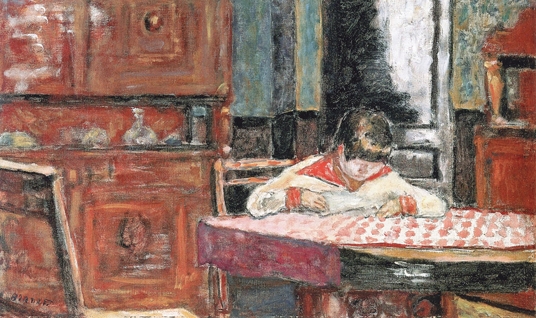 Pierre Bonnard, _Interior con niño_, 1910. The Phillips Collection 