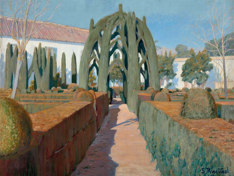 Santiago Rusiñol, *El jardín de la bailarina*, *Granada*, 1898