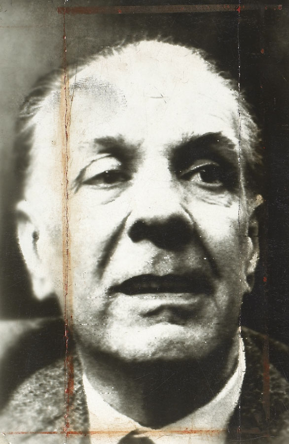 Retrato de Jorge Luis Borges, 1972. Fondo Correio da Manhã