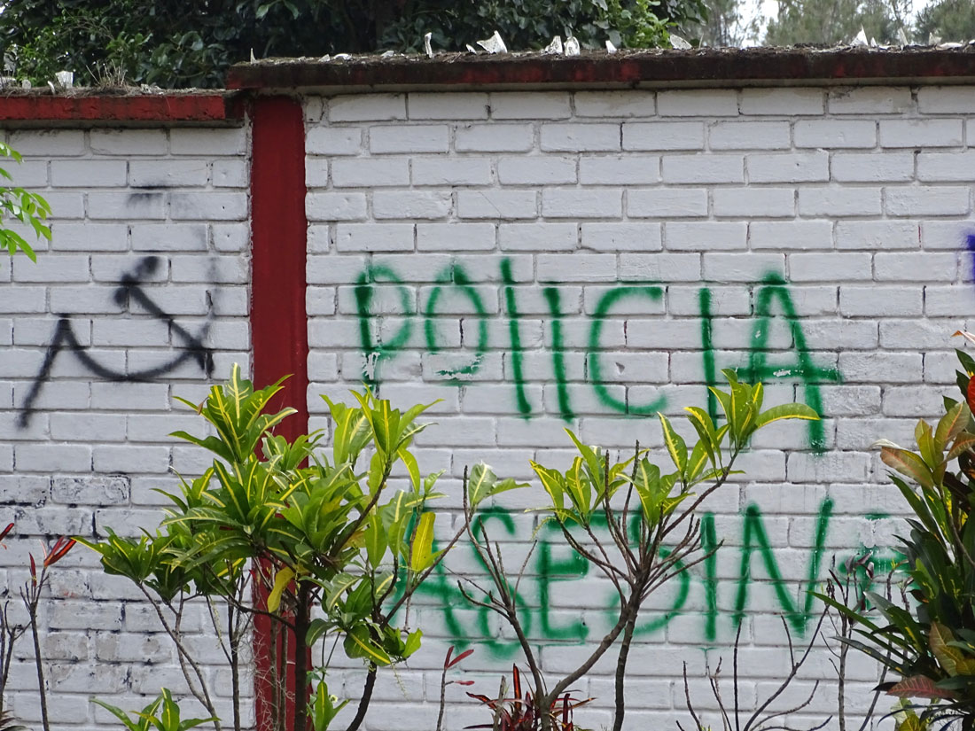 Grafiti en Xalapa, Veracruz, 2021. Fotografía de Adam Jones