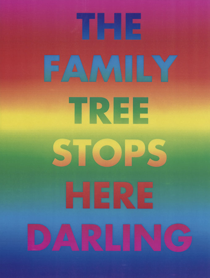 David McDiarmid, _The Family Tree Stops Here Darling_, 1994. © National Gallery of Australia