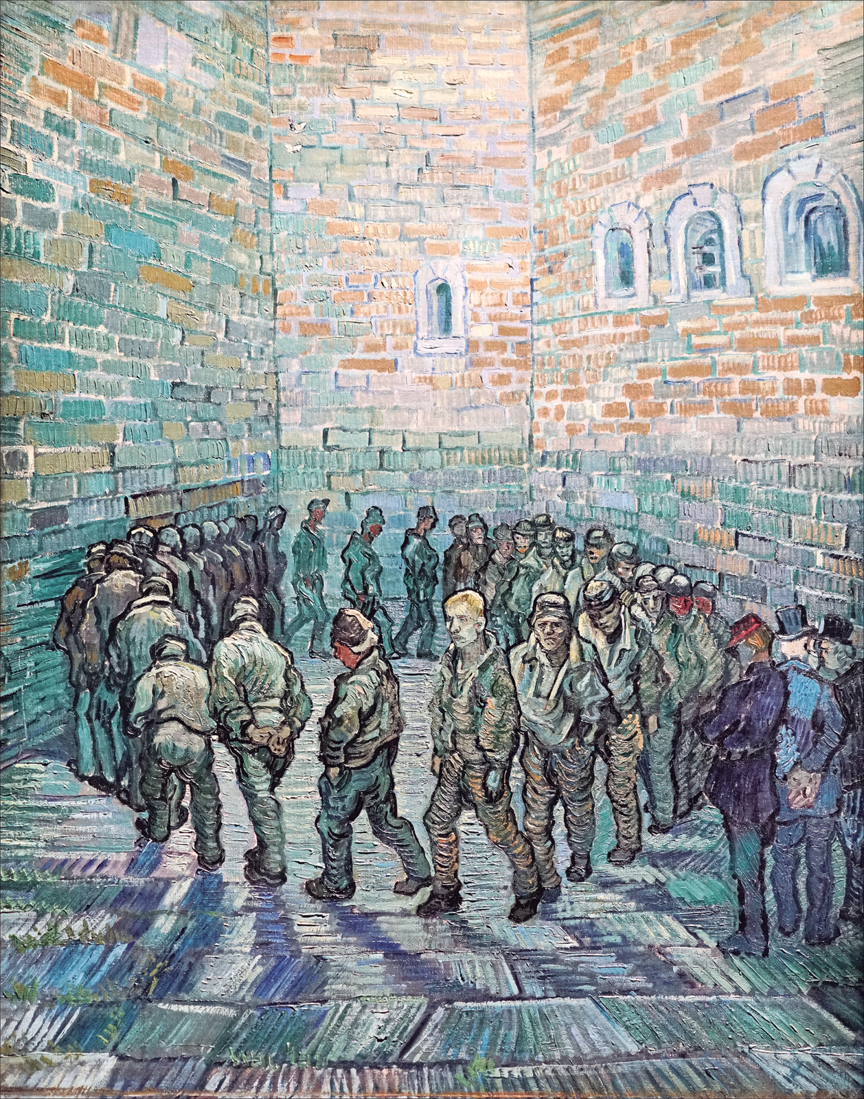 Vincent Van Gogh, *La ronda de los prisioneros*, Museo Pouchkine