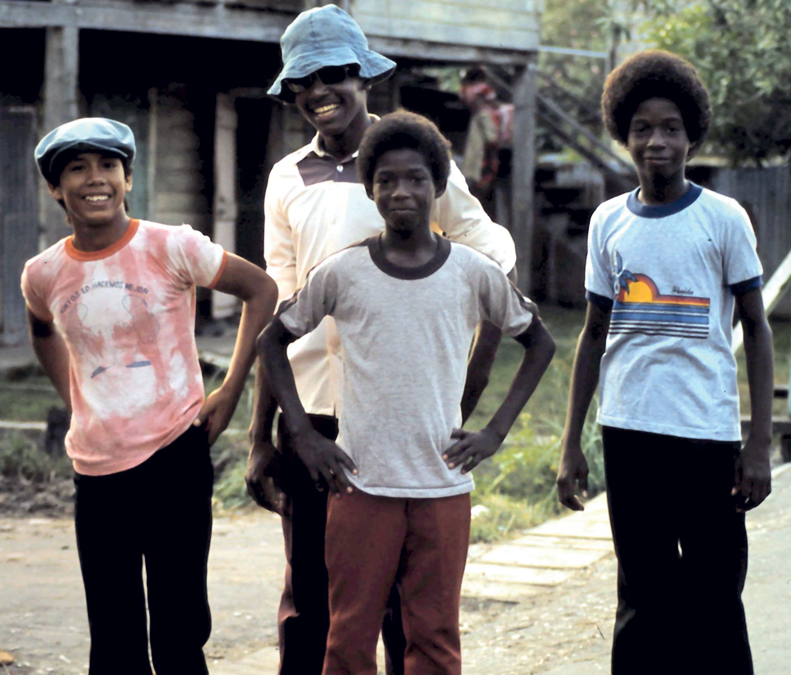 Belize City, 1980. Fotografía de John Blower. Flickr 