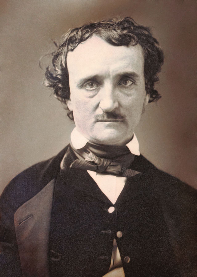 Edgar Allan Poe, daguerrotipo de W. S. Hartshorn, 1848