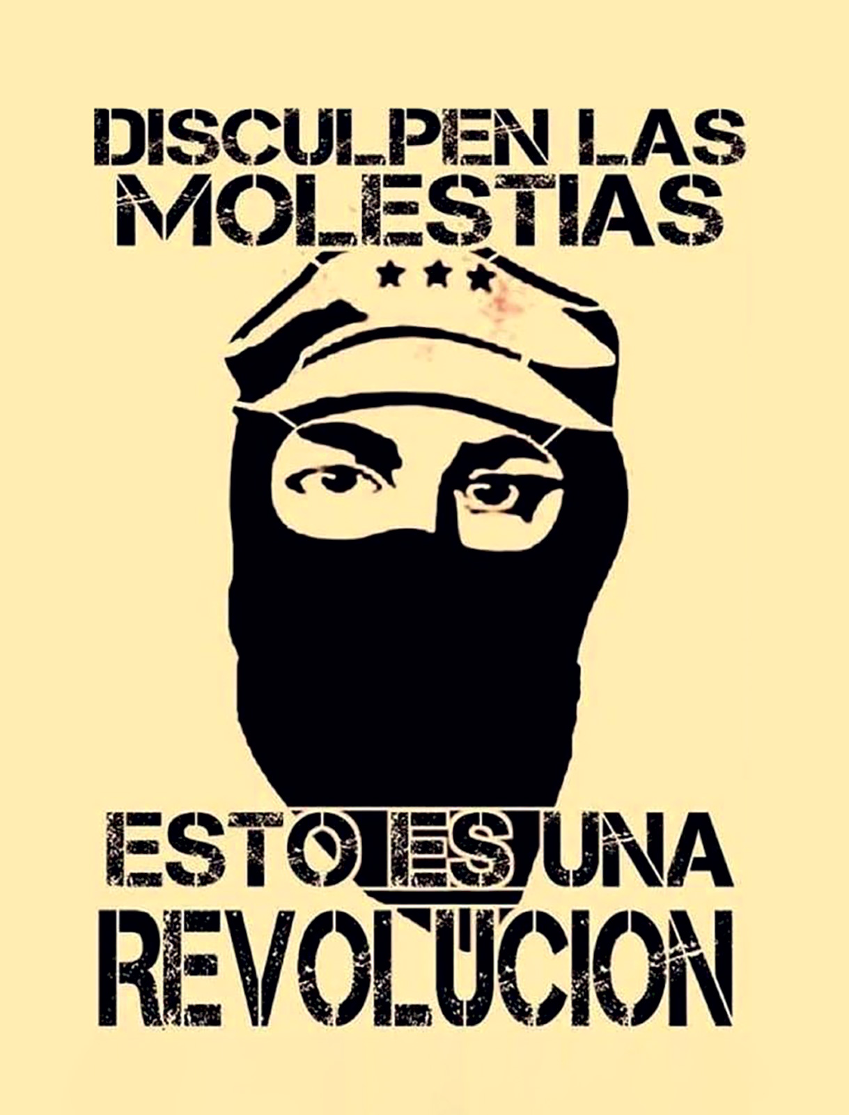Póster zapatista