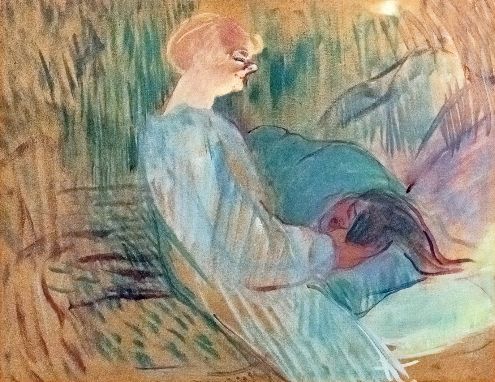 Henri de Toulouse-Lautrec, *El diván*, Rolande, 1894. Musée Toulouse-Lautrec