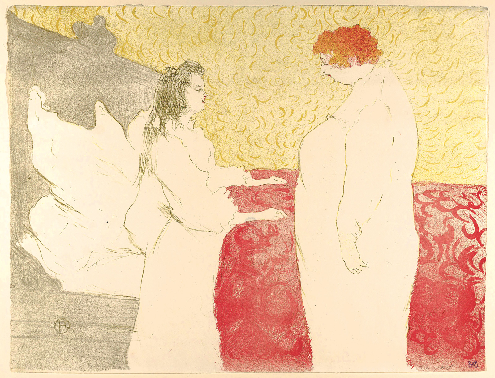 Henri de Toulouse-Lautrec, *Despertando* (de la serie Ellas), 1896