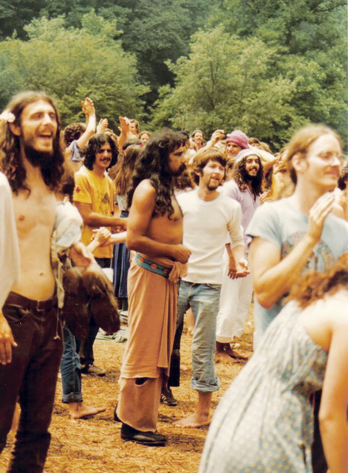 Rainbow Gathering en Monongahela National Forest, West Virginia, 1980. Fotografía de Sarov702 