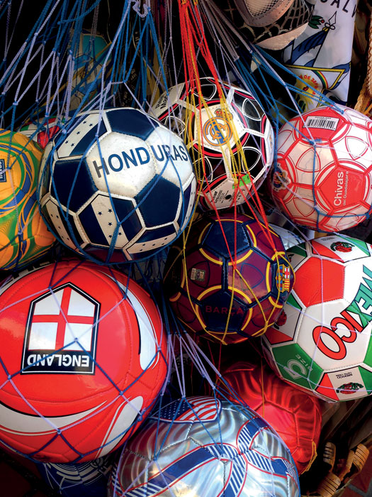 Balones de futbol, 2015. Flickr