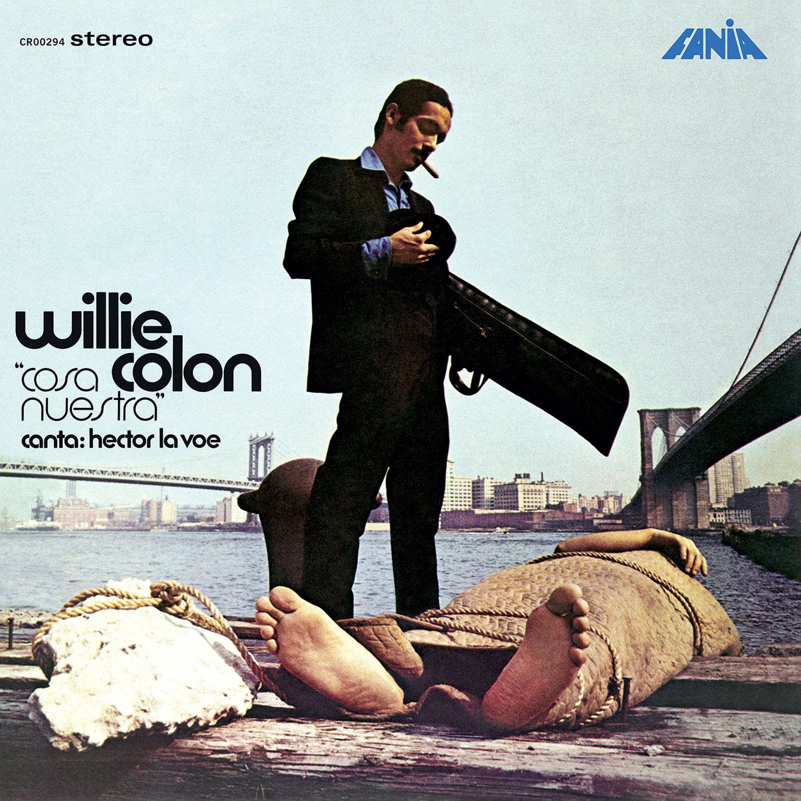 Portada de *Cosa nuestra*, de Willie Colón, 1969