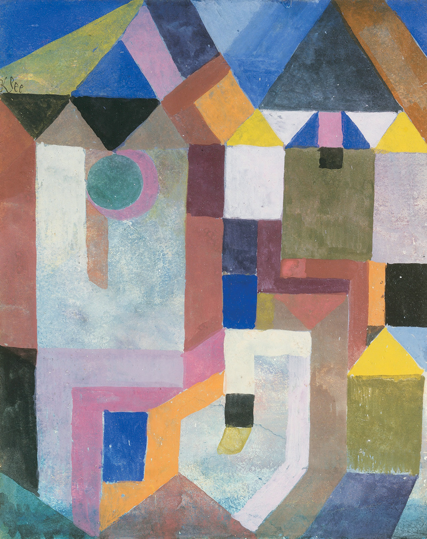 Paul Klee, *Arquitectura colorida*, 1917 