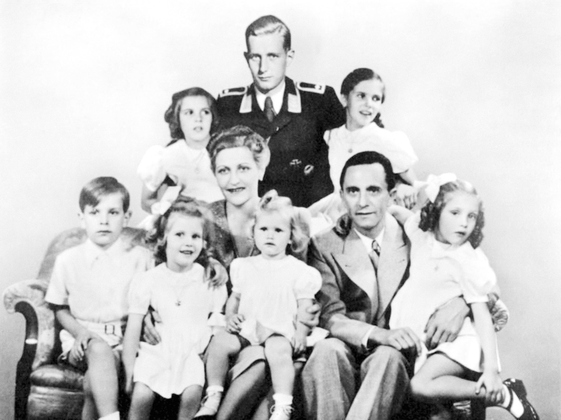Retrato de la familia Goebbels, 1942